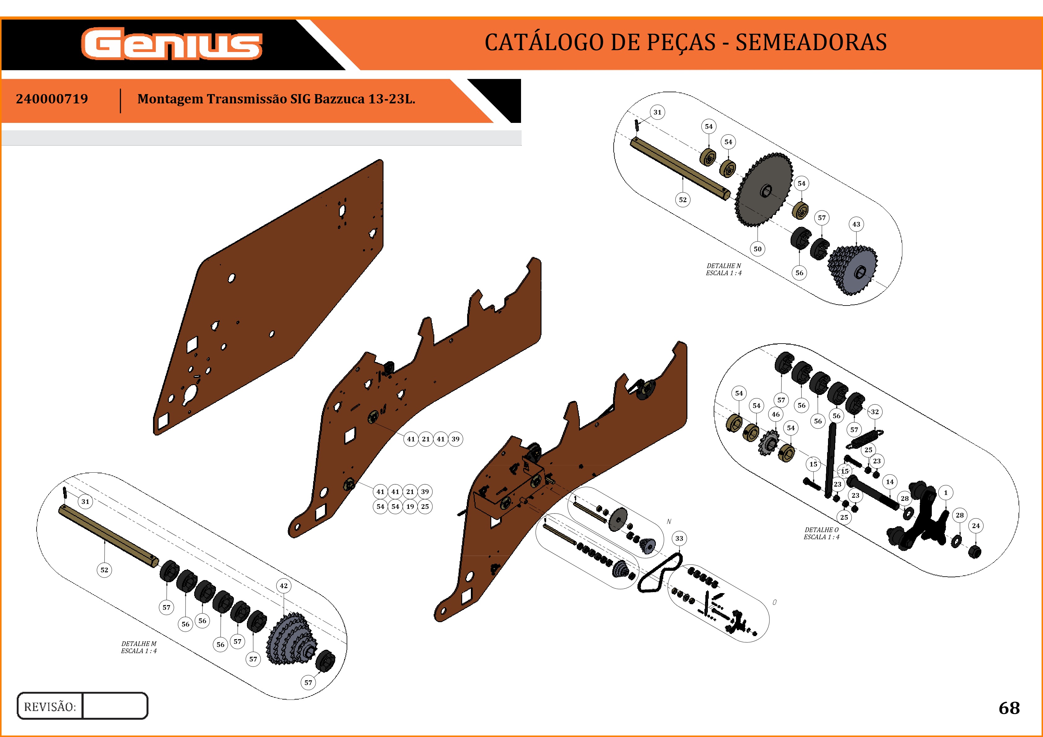 Montagem Transmissão SIG Bazzuca 13-23L