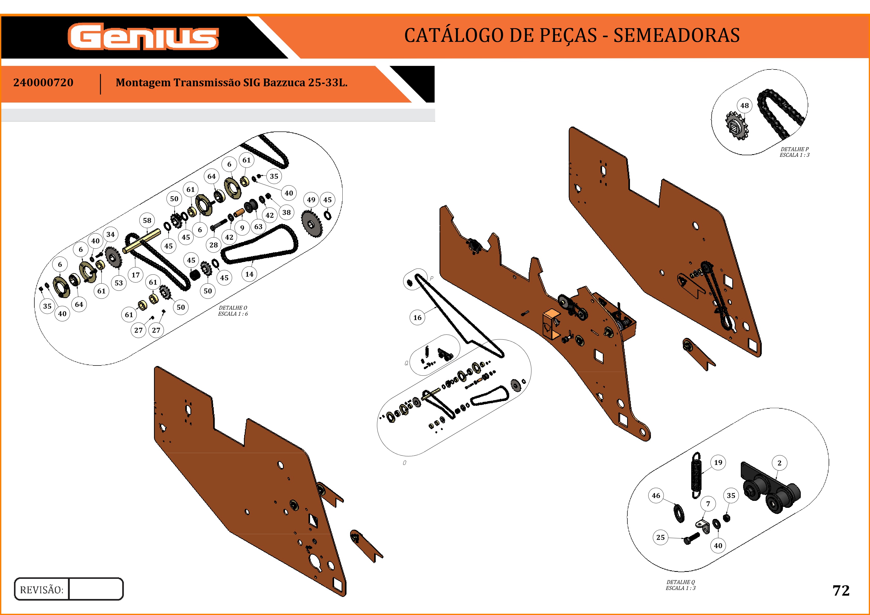 Montagem Transmissão SIG Bazzuca 25-33L