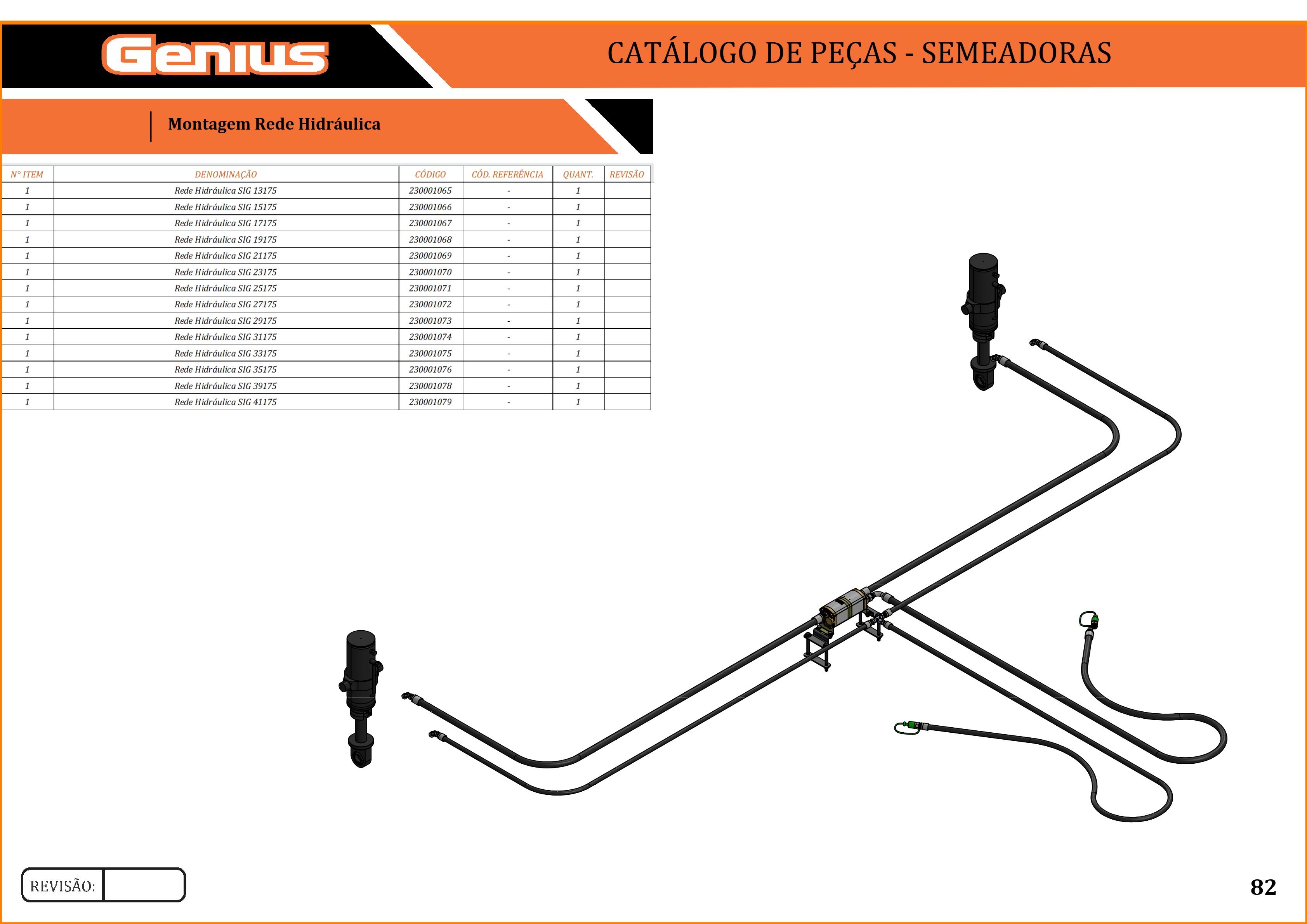 Rede Hidráulica SIG 35175