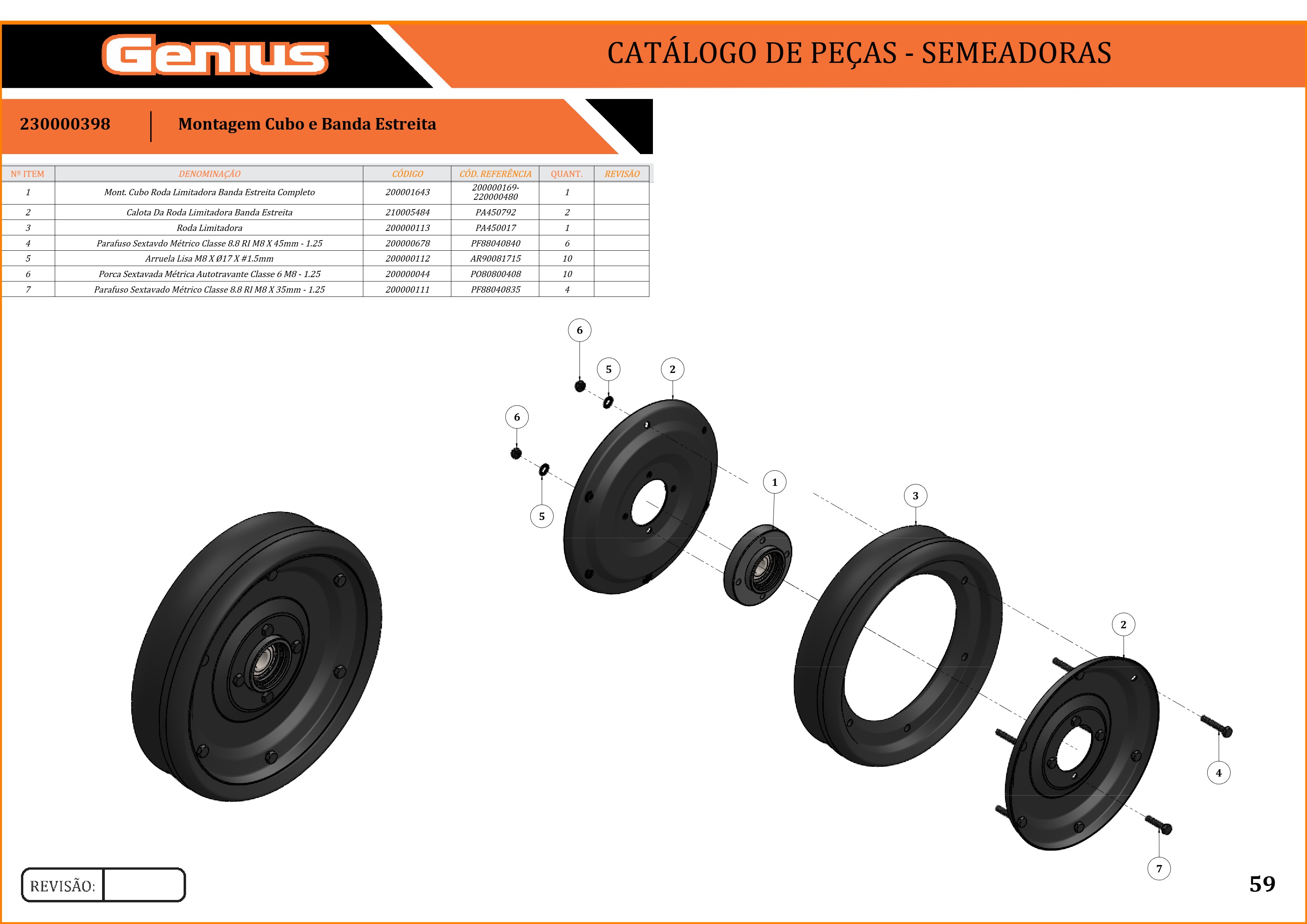 Montagem Cubo e Banda Estreita