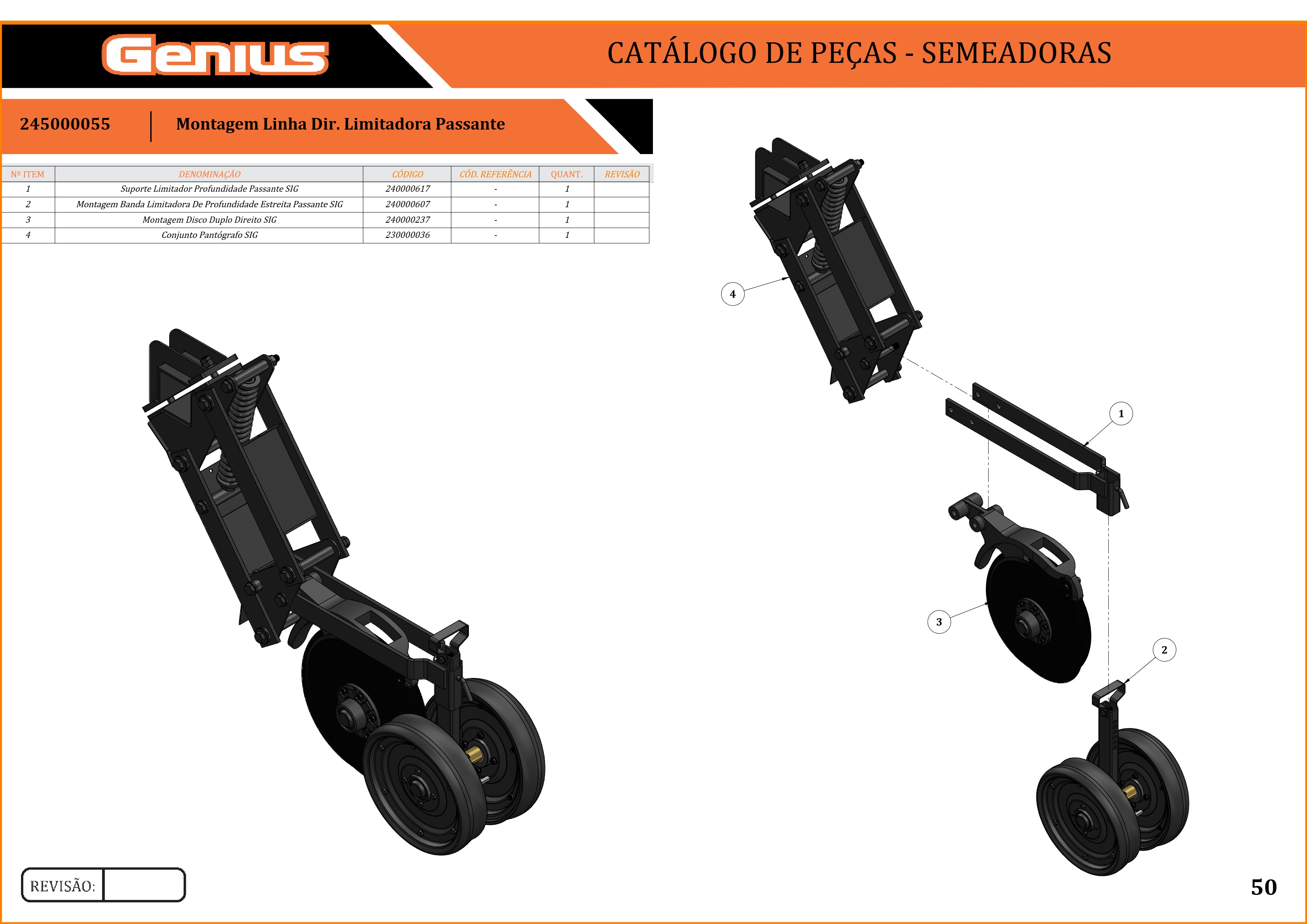 Montagem Linha Dir. Limitadora Passante